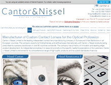 Tablet Screenshot of cantor-nissel.co.uk